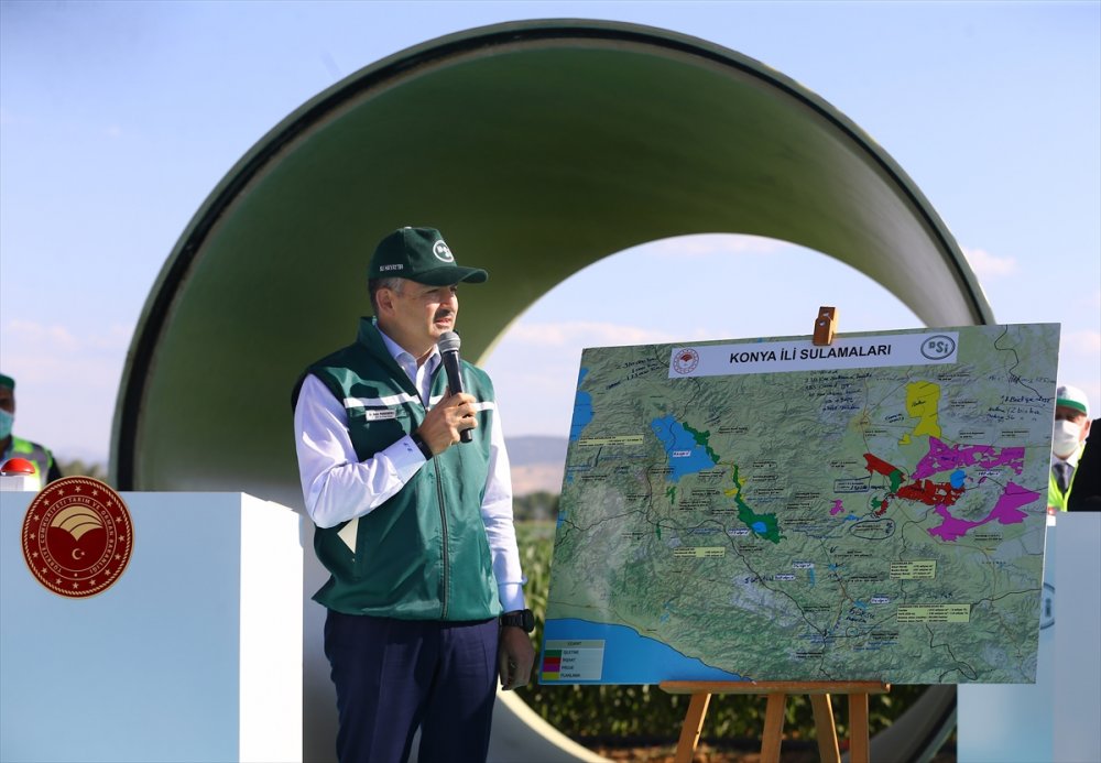 Konya Ovası 1. 2. Ve 3. Kısım Sulamaları Hizmete Alma Töreni