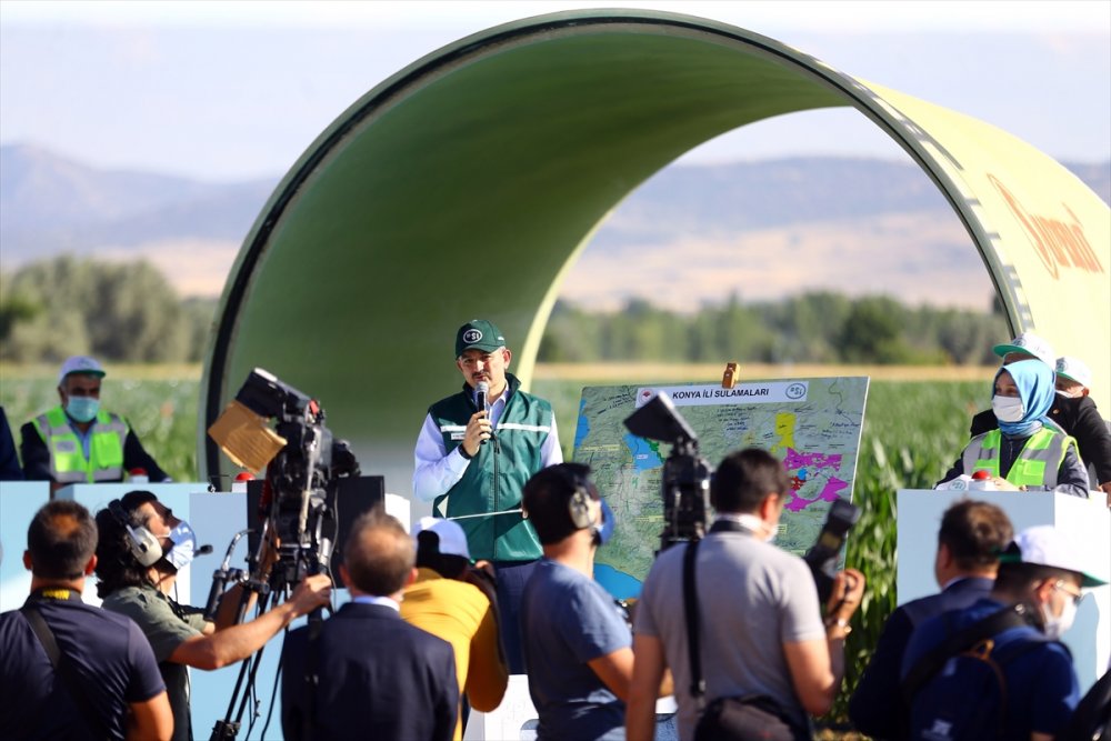 Konya Ovası 1. 2. Ve 3. Kısım Sulamaları Hizmete Alma Töreni