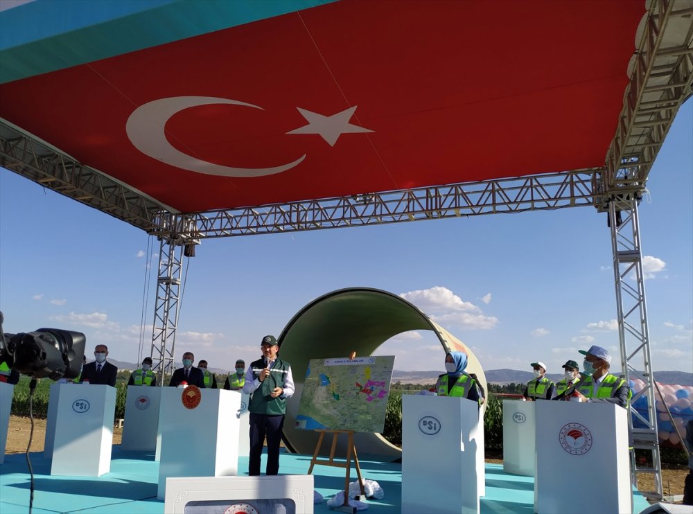 Konya Ovası 1. 2. Ve 3. Kısım Sulamaları Hizmete Alma Töreni