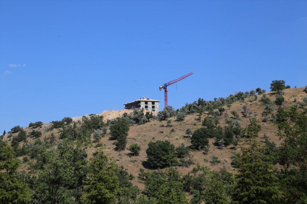 Taşkent'te Sosyal Konut İnşaatlarının Yapımına Başlandı