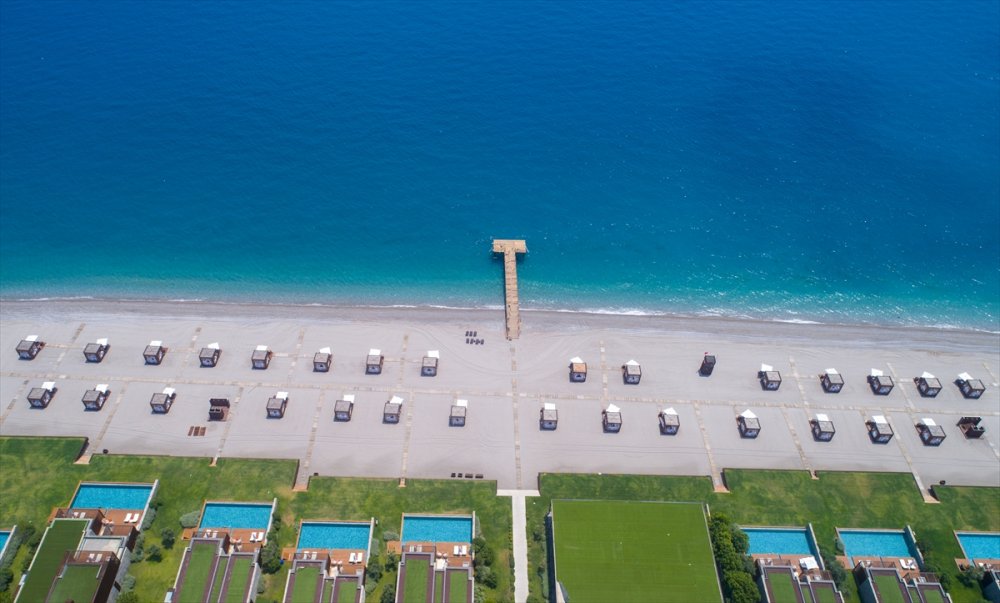 Antalya'da Plajlarda Korona İçin Çözümler