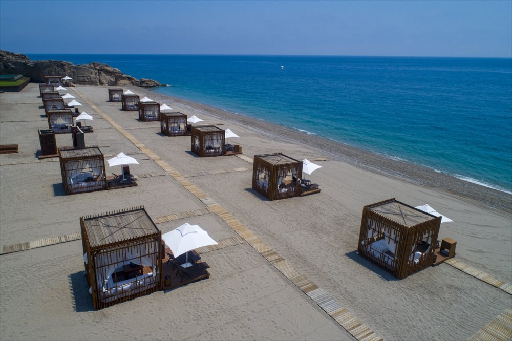 Antalya'da Plajlarda Korona İçin Çözümler