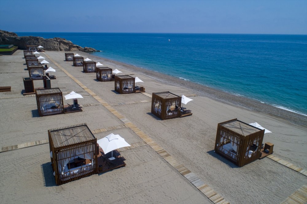 Antalya'da Plajlarda Korona İçin Çözümler