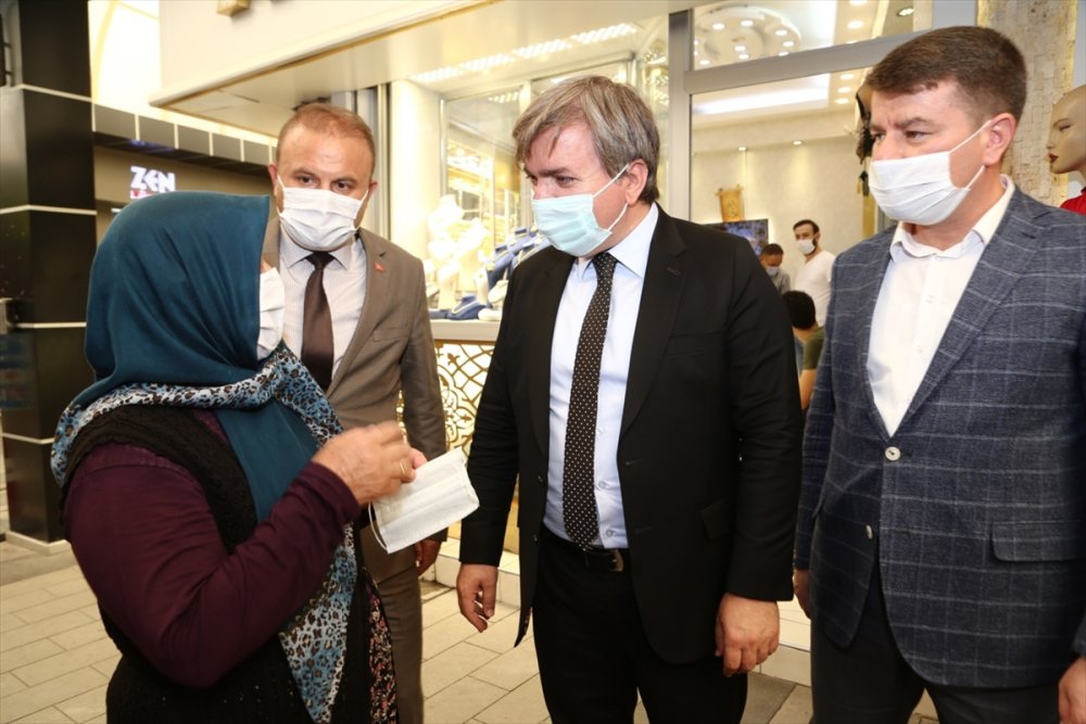Aksaray Valisi Hamza Aydoğdu, Esnafları Ziyaret Etti