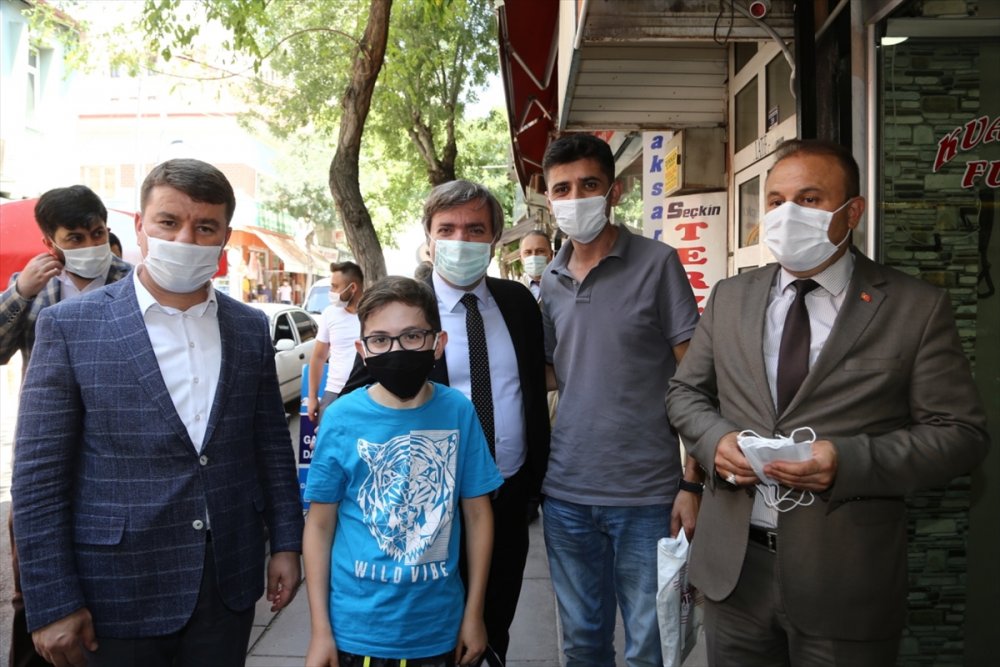 Aksaray Valisi Hamza Aydoğdu, Esnafları Ziyaret Etti