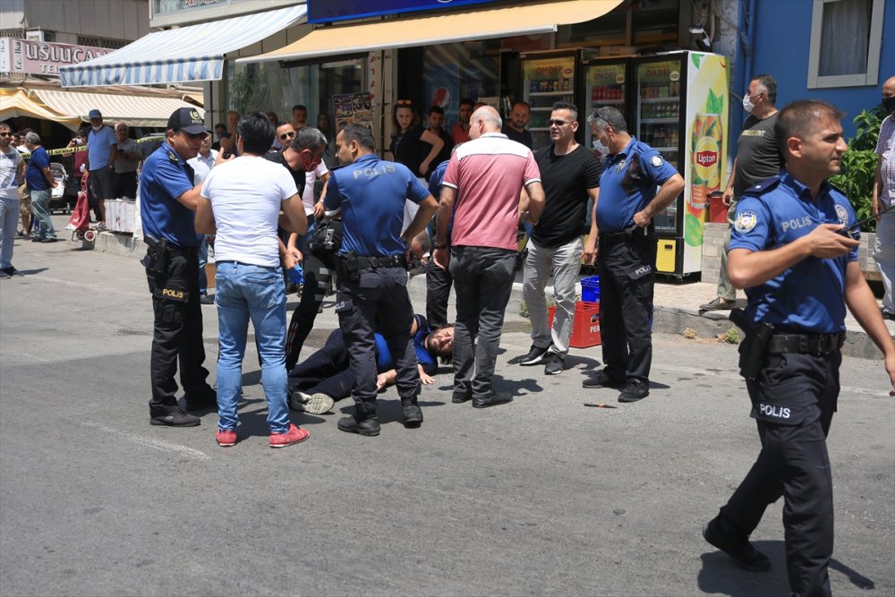 Antalya'da Polise Saldıran Zanlı Vurularak Durduruldu