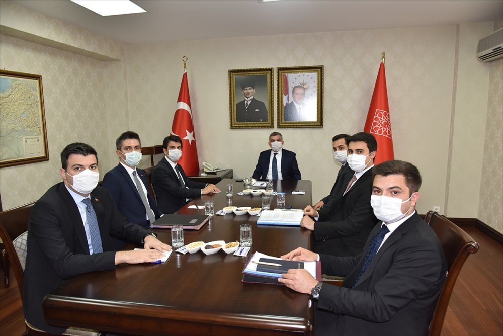 Karaman Valiliğinde Kaymakamlar Toplandı