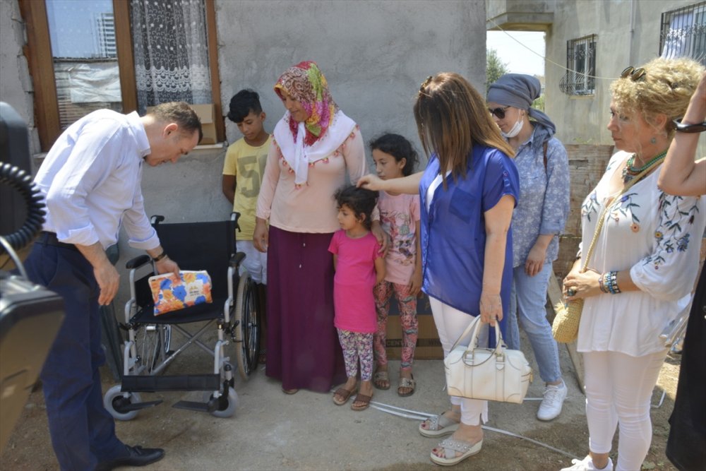 Mersin'de Engelli Vatandaşların Sandalye Sevinci