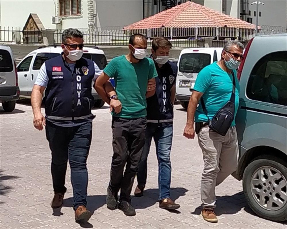 Konya'da gözaltına alınan cinayet zanlısı çözüldü
