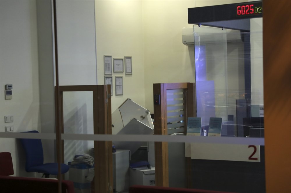 Ankara'da Film Gibi Banka Soygunu