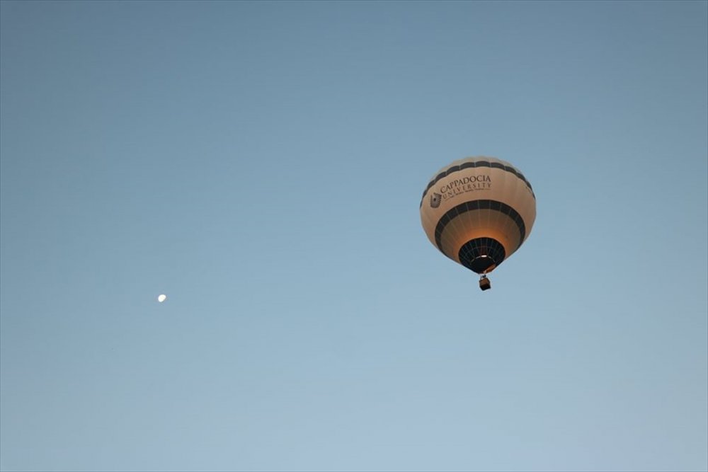 Beyşehir Semalarında Balon Uçuşu Denemesi