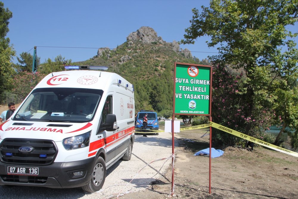 Antalya Serik'te Serinlemek İsteyen Vatandaş Suda Boğuldu
