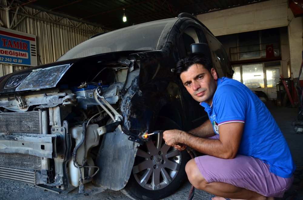 Antalya'da Ustanın İlginç Keşfi