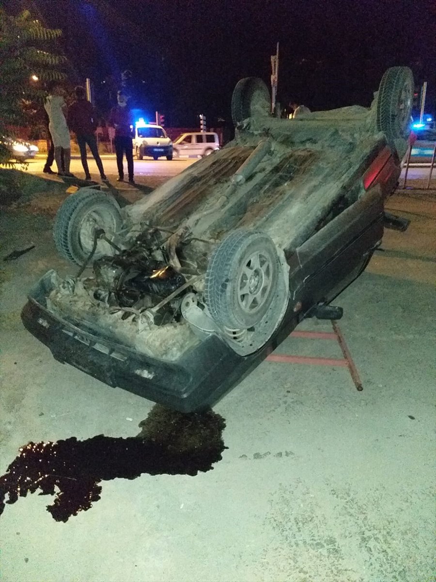 Beyşehir'de Trafik Kazası: 1 Yaralı