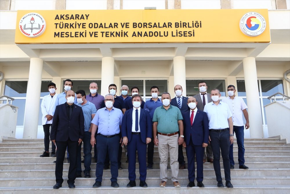 Aksaray'da Bu Liseye Gidecek Öğrencilere Burs ve Staj İmkanı