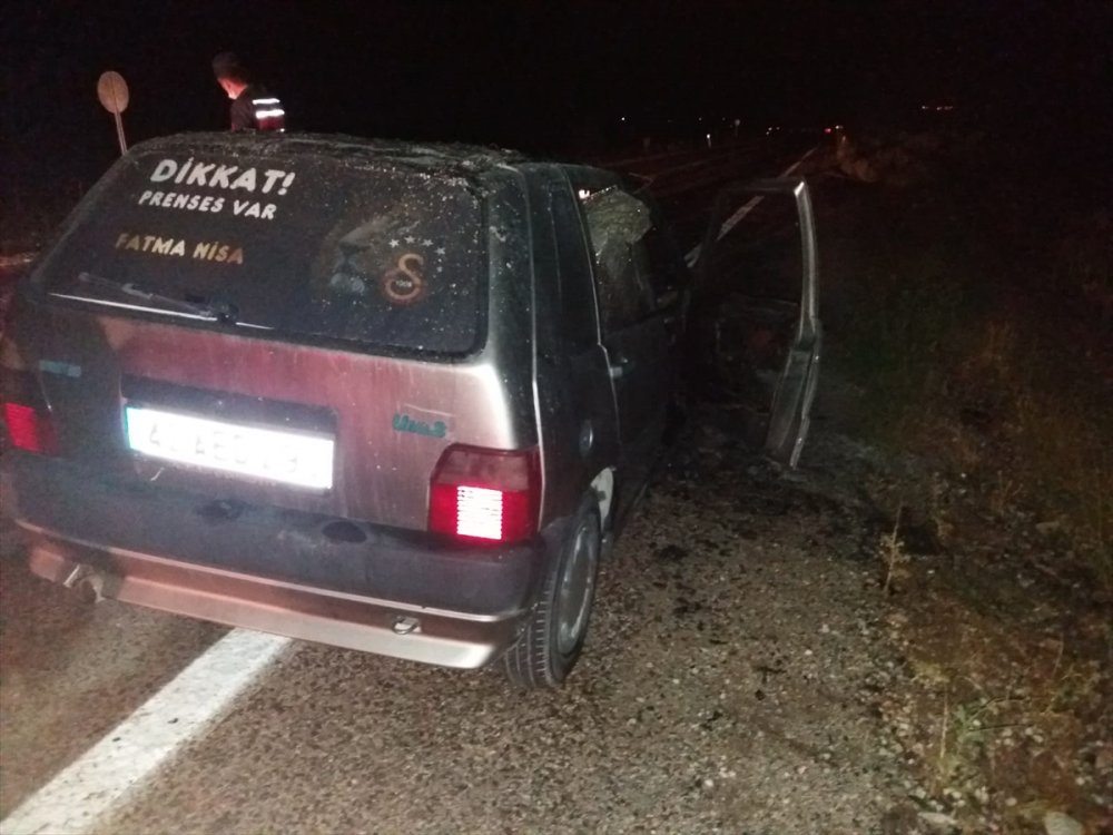 Beyşehir'de Otomobil Yangını