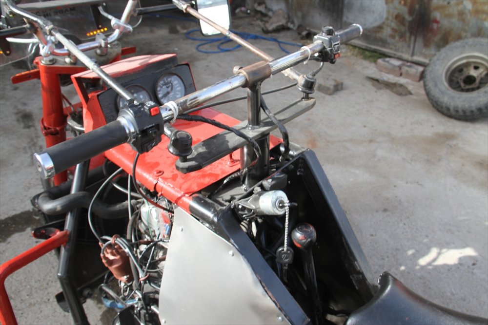 Konyalı Mucidin Üç Tekerli Motor Limuzini