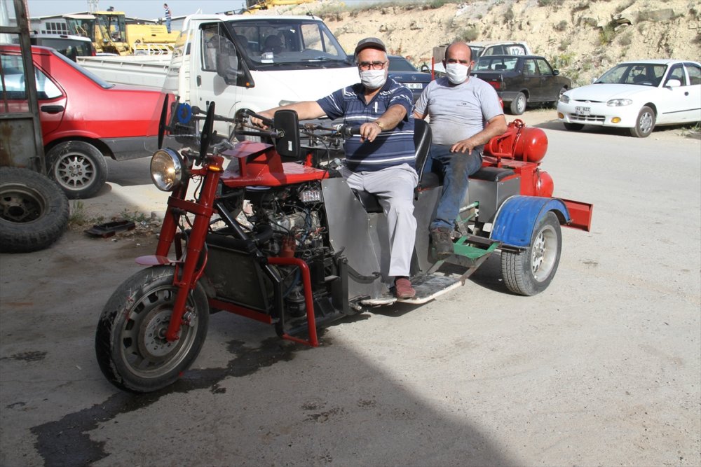 Konyalı Mucidin Üç Tekerli Motor Limuzini