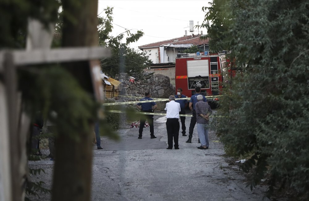 Ankara'da Gecekondu Yangınında Bir Kişi Hayatını Kaybetti