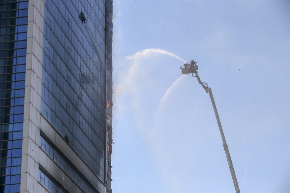 Ankara'da Yangın Paniği