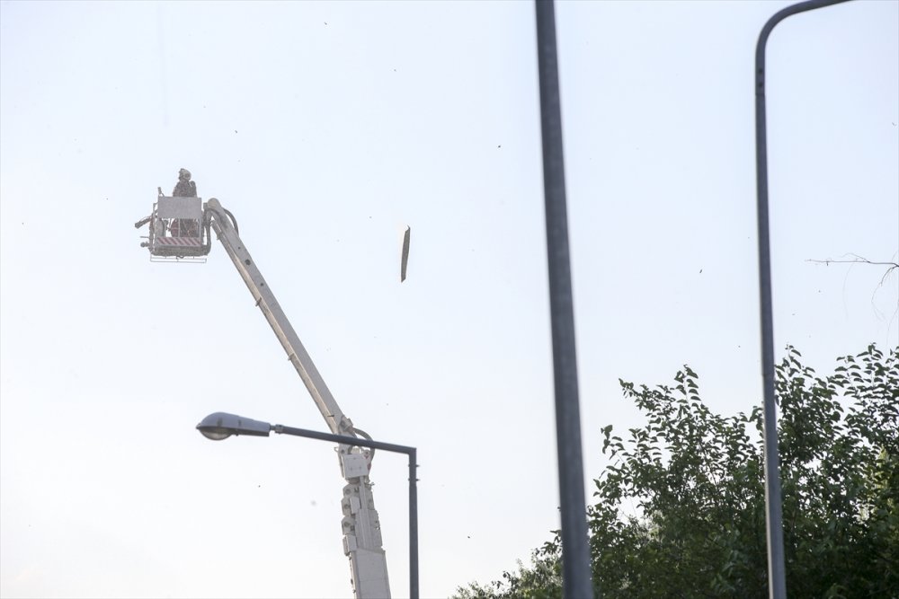 Ankara'da Yangın Paniği