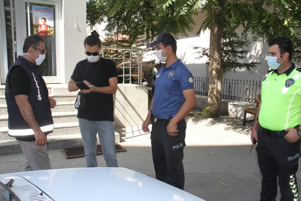 Konya'da Maske Takmayanlara Ceza Yağdı
