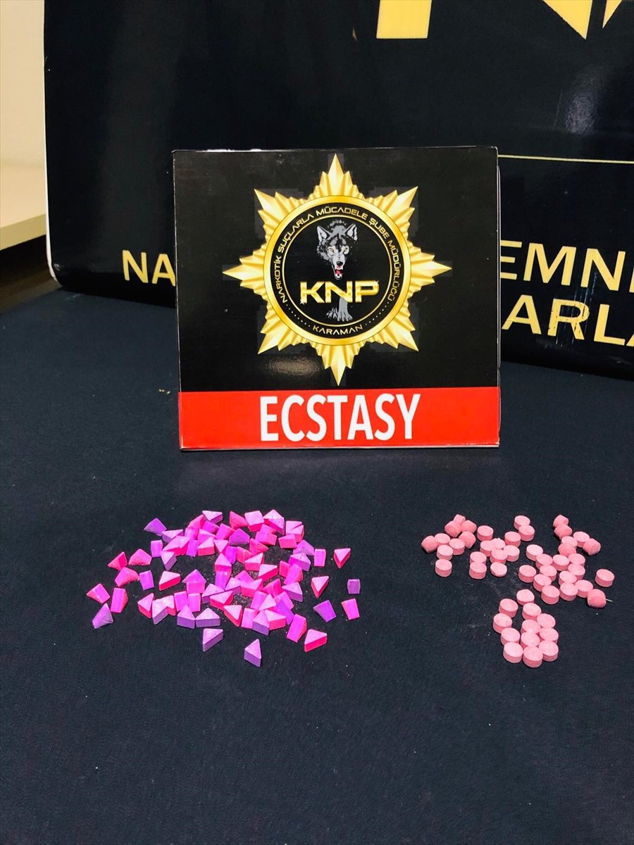 Karaman'da Zehir Tacirleri Tutuklandı