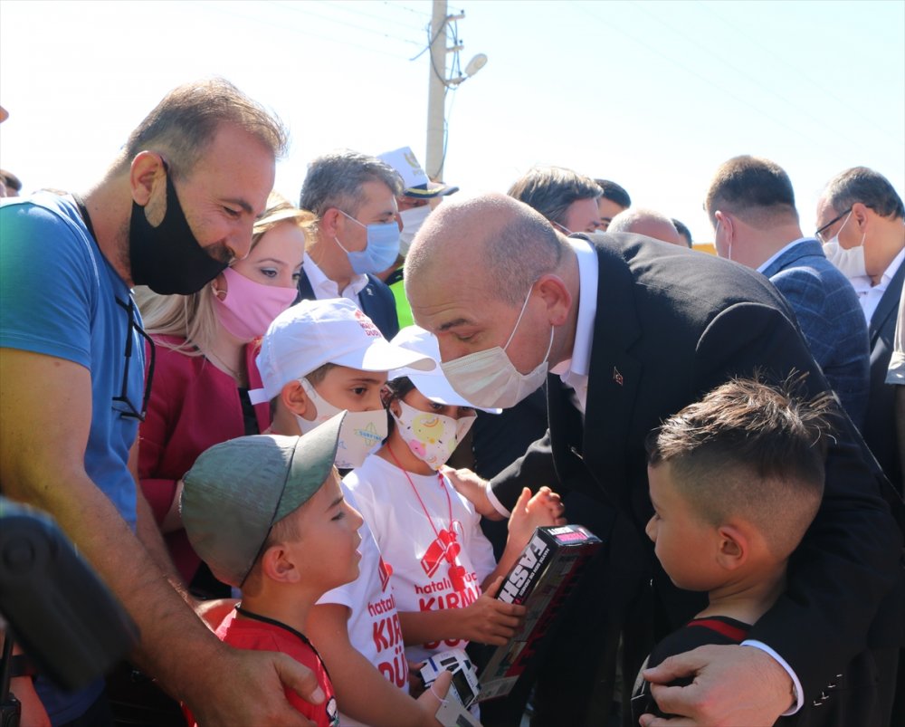 Bakan Soylu Ankara Aksaray Yolunda Denetimlere Katıldı