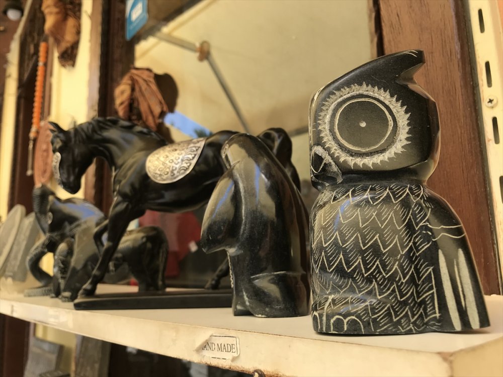 Arif Usta İşlediği Taşlara Değer Katıyor