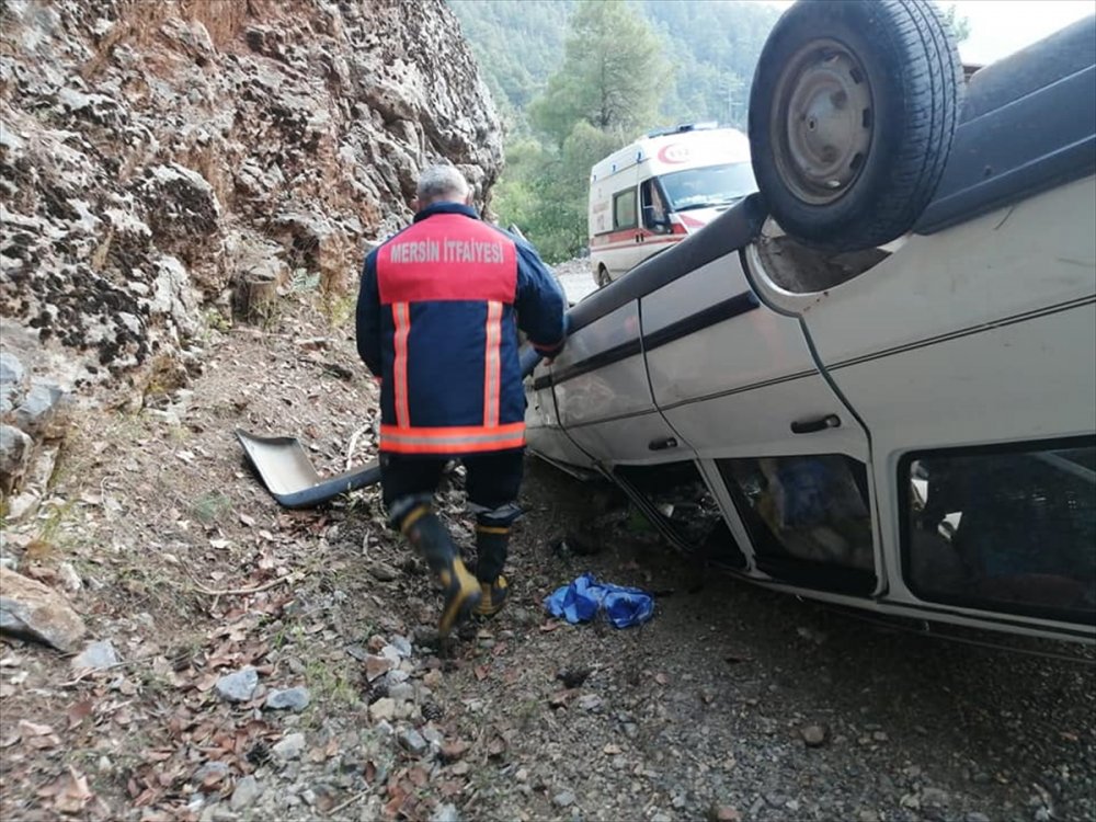 Mersin'de Trafik Kazası