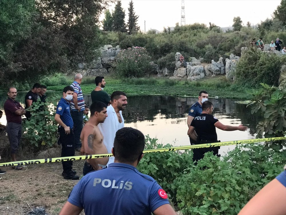 Antalya'da Kanala Giren Bir Daha Çıkamadı