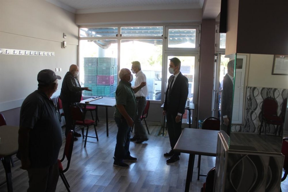 Ayrancı'da Kovid-19 Tedbirleri Denetimi Yapıldı