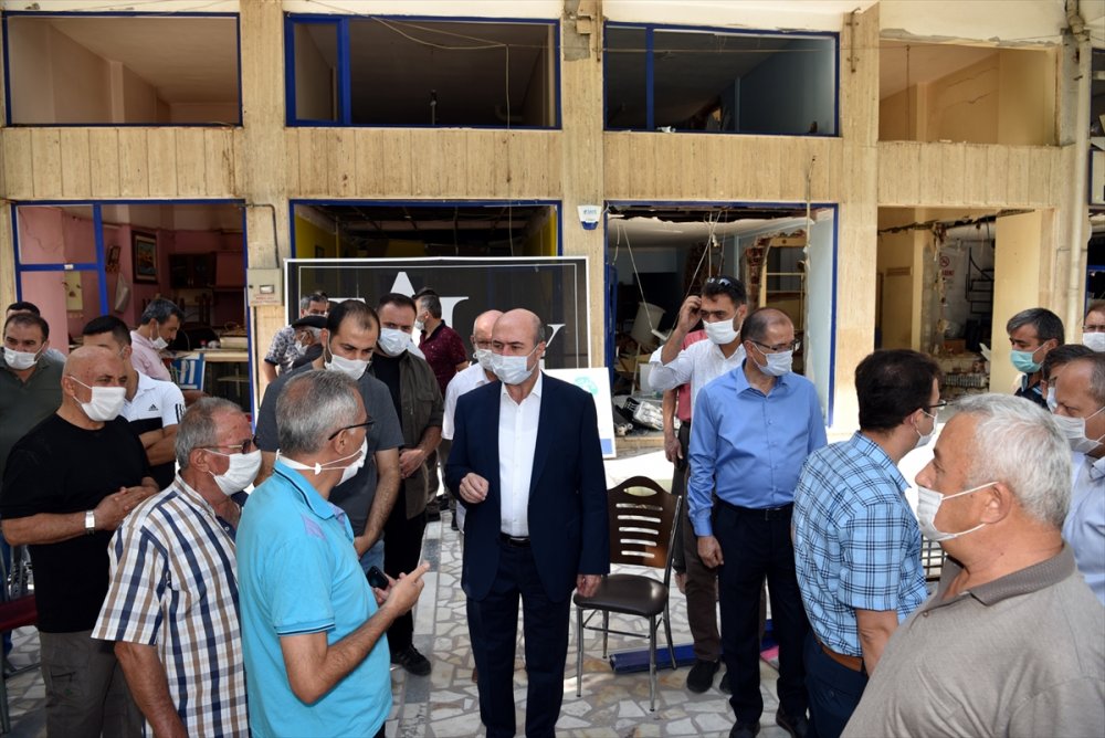 Konya'da İş Yerindeki Patlama