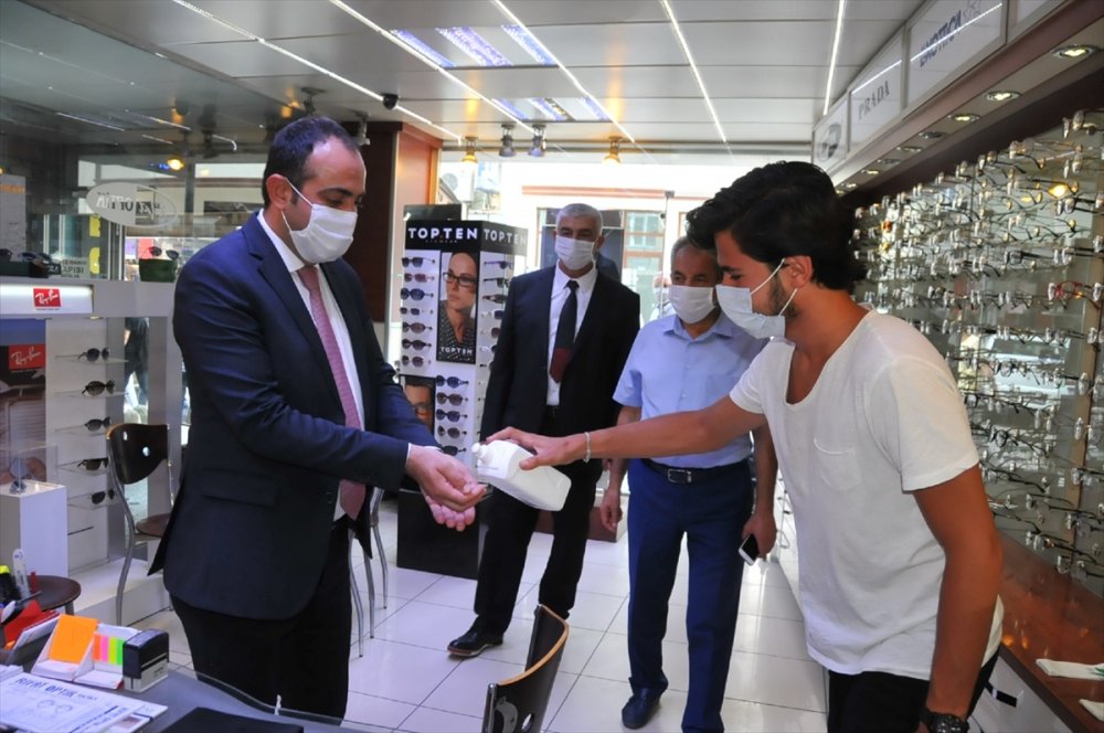 Akşehir'de Kovid-19 Tedbirleri Denetimi Yapıldı