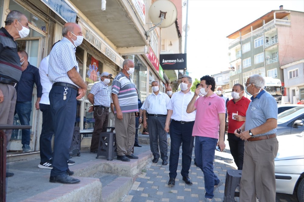 Bünyan'da Kovid-19 Tedbirlerine İlişkin Denetim