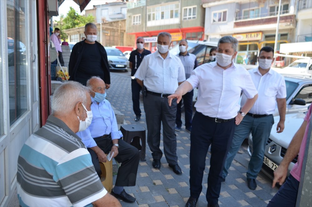 Bünyan'da Kovid-19 Tedbirlerine İlişkin Denetim