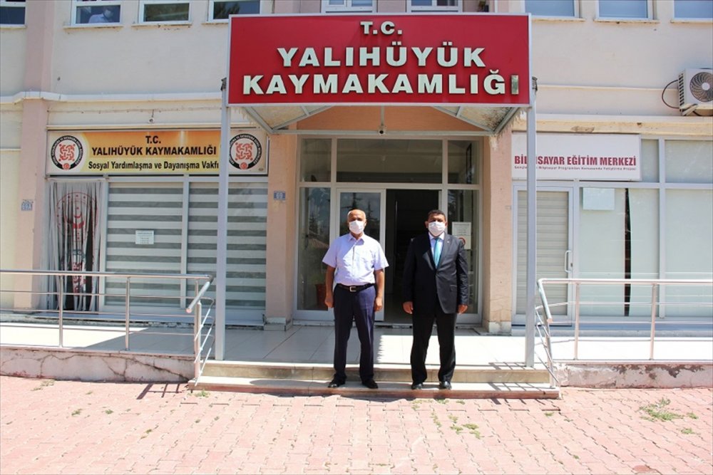 İzdes Heyeti Yalıhüyük Ve Ahırlı'da İncelemelerde Bulundu