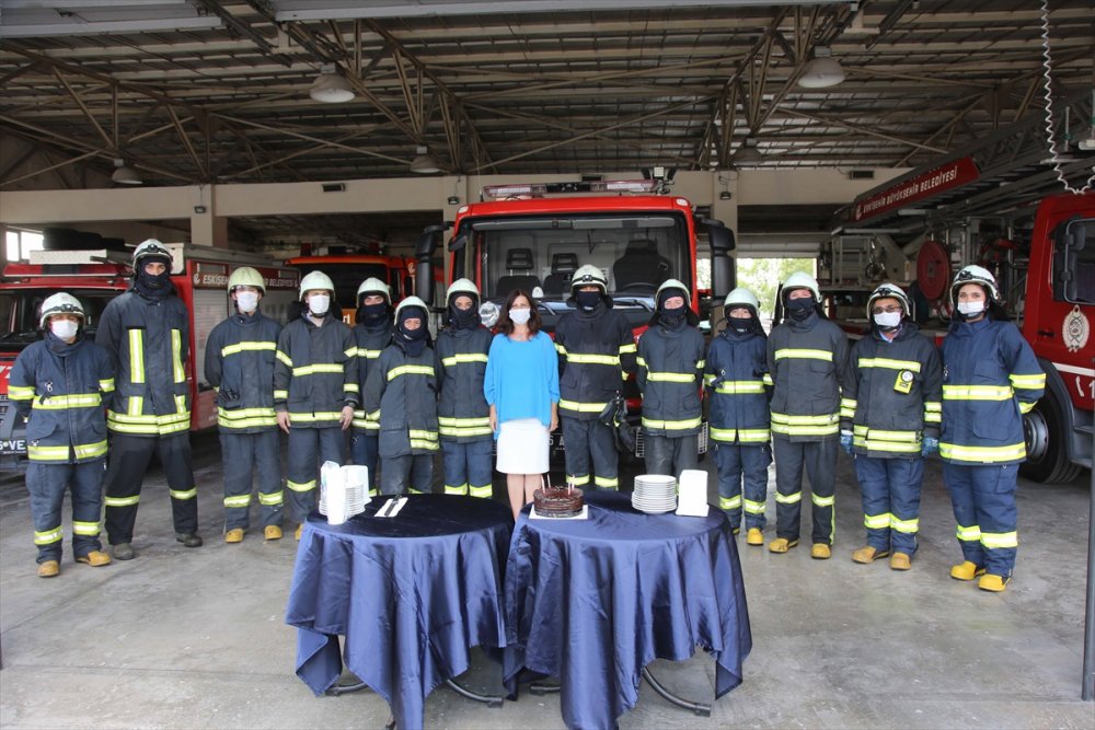 Geleceğin İtfaiyecileri Stajlarını Tamamladı