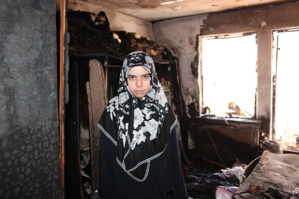 Aksaray’da Ev Yangını