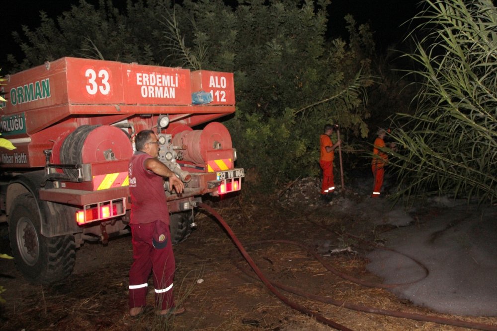 Güncelleme - Mersin'de Araştırma Enstitüsündeki Yangın Söndürüldü