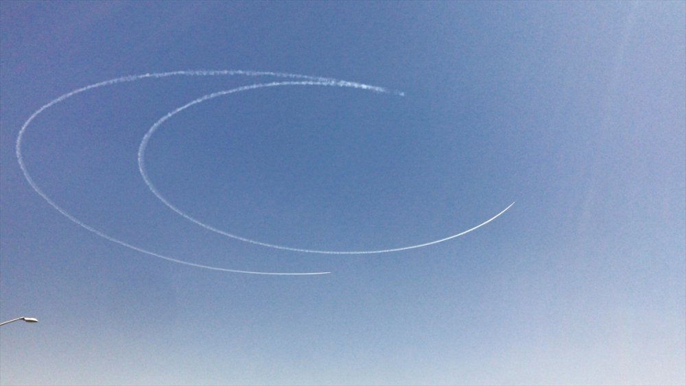Türk Yıldızları Konya Semalarında Hilal Çizdi