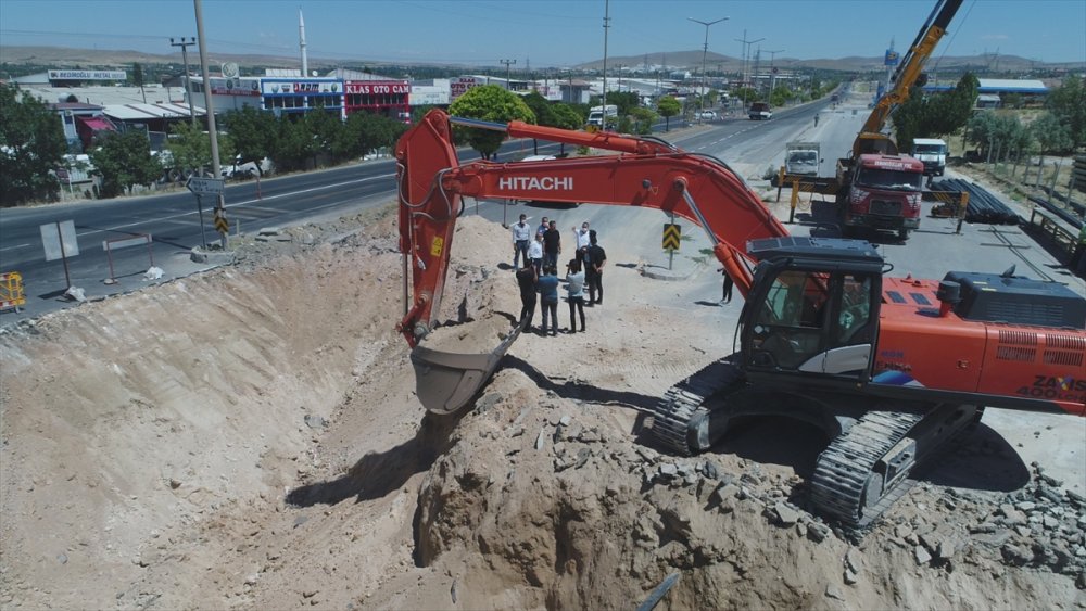 Başkan Özdemir, Alt Geçit Çalışmalarını İnceledi