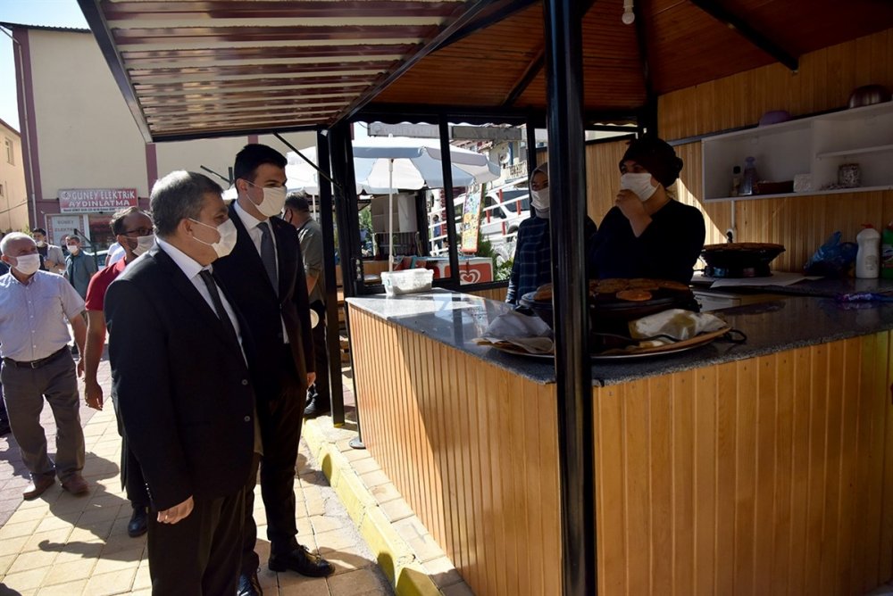 Karaman Valisi Işık, Ermenek'te İncelemelerde Bulundu