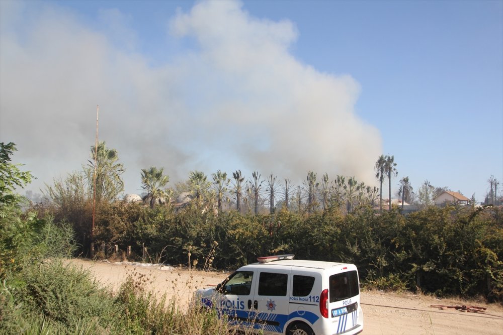 Güncelleme - Antalya'da Hamamda Başlayan Yangın Kontrol Altına Alındı