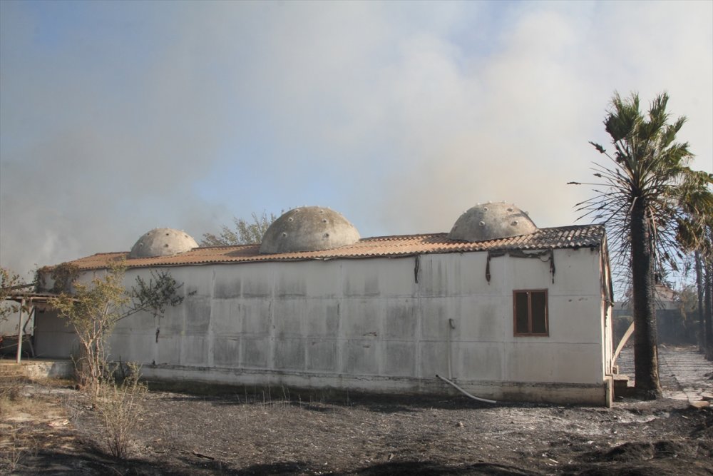 Güncelleme - Antalya'da Hamamda Başlayan Yangın Kontrol Altına Alındı