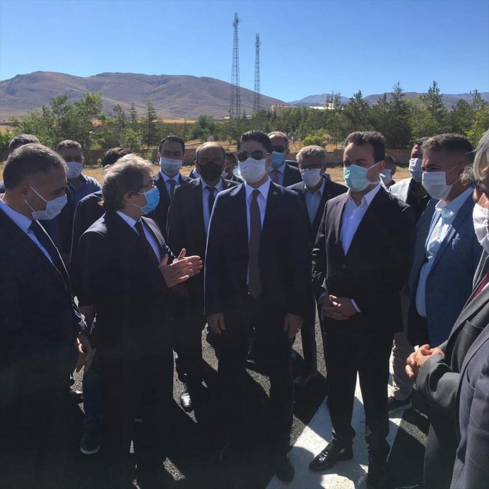 Kayseri'nin Sarız İlçesine Helikopter Pisti Yapıldı