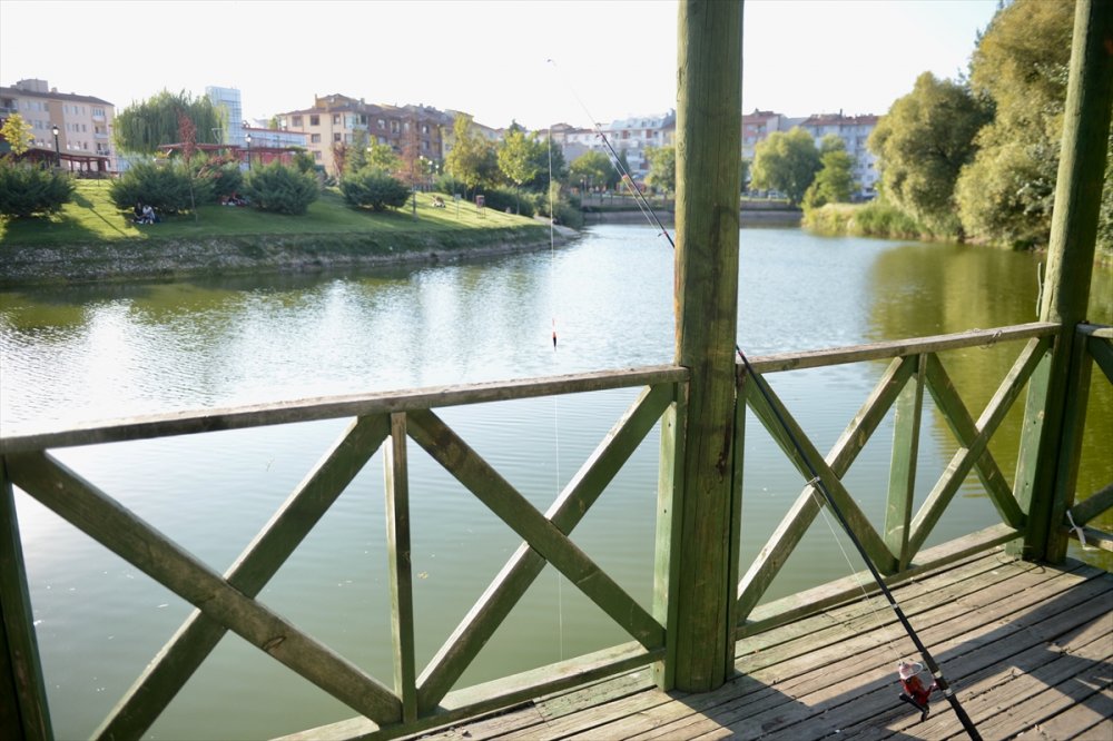 Eskişehir'de Balıkçıların Oltasına El Bombası Takıldı