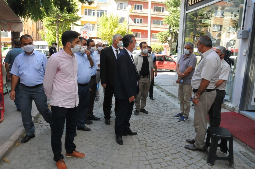 Akşehir'de Kovid-19 Tedbirleri Denetimi