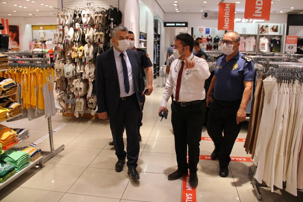 Kayseri, Niğde Ve Kırıkkale'de Kovid-19 Tedbirleri Denetimi