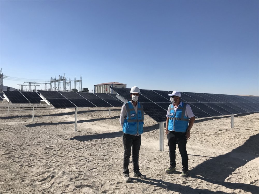 Konya Karapınar Güneş Santrali Trafo Merkezi Açıldı